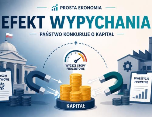 Efekt wypychania kiedy państwo konkuruje o&nbsp;kapitał